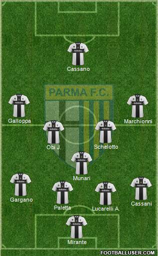 Parma Formation 2014