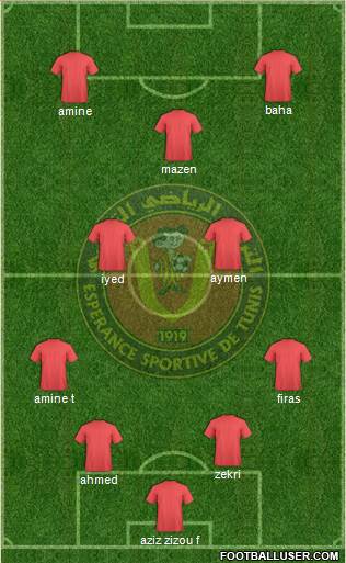 Espérance Sportive de Tunis Formation 2014