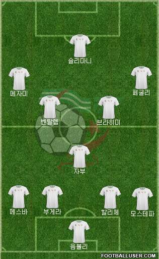 Algeria Formation 2014