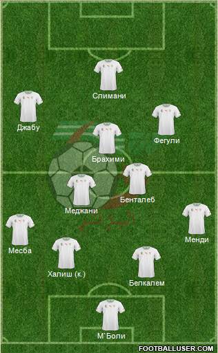 Algeria Formation 2014