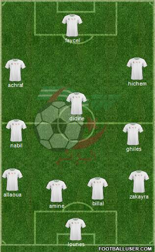 Algeria Formation 2014