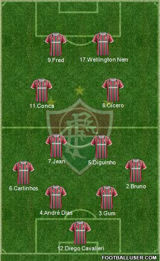 Fluminense FC Formation 2014