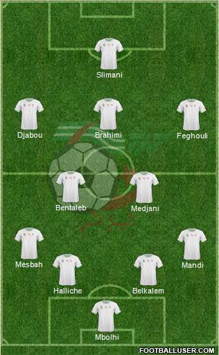 Algeria Formation 2014