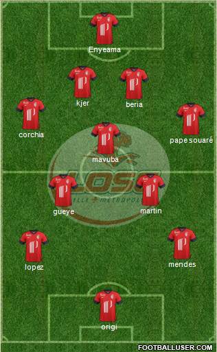 LOSC Lille Métropole Formation 2014