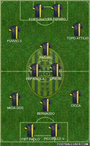 Hellas Verona Formation 2014