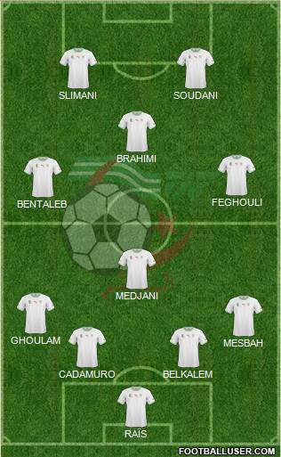 Algeria Formation 2014