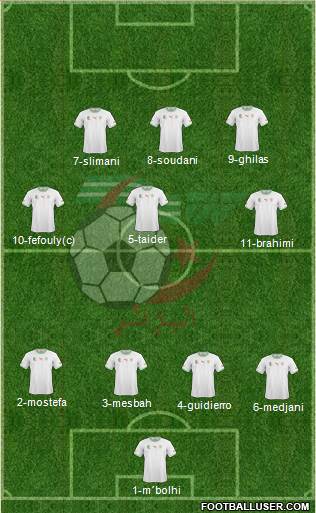 Algeria Formation 2014