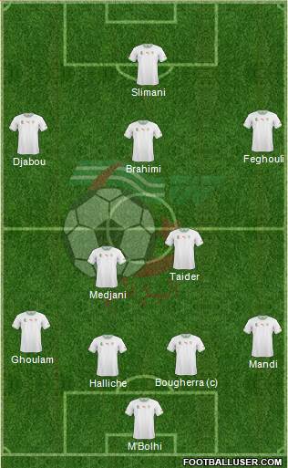 Algeria Formation 2014