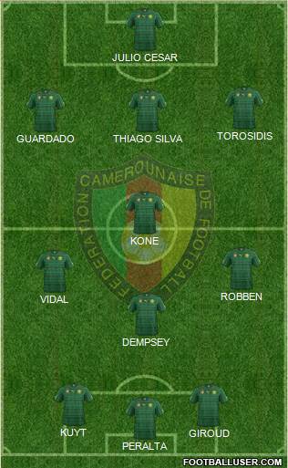 Cameroon Formation 2014