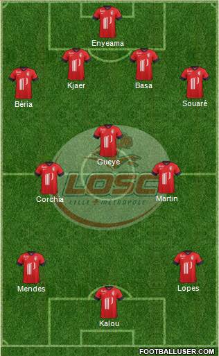 LOSC Lille Métropole Formation 2014