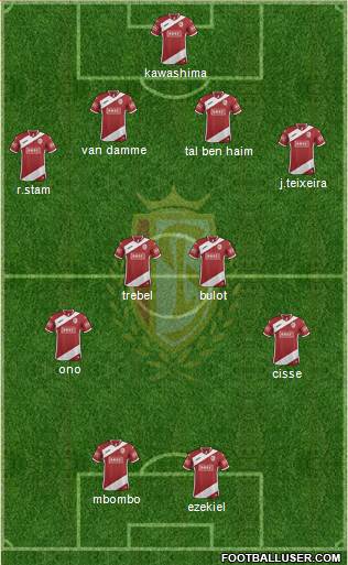 R Standard de Liège Formation 2014