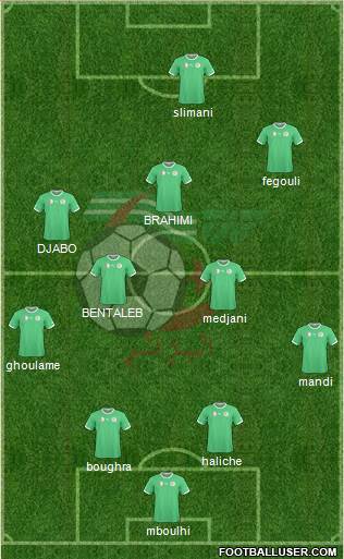 Algeria Formation 2014