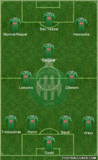 A.S. Saint-Etienne Formation 2014