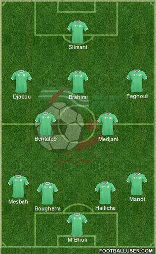 Algeria Formation 2014