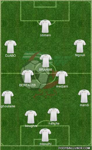 Algeria Formation 2014