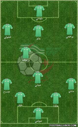 Algeria Formation 2014