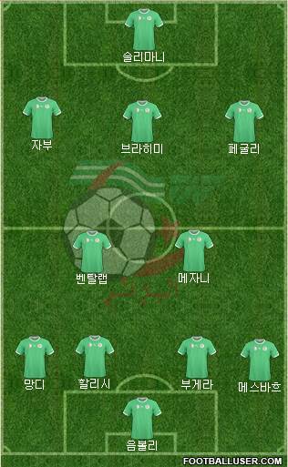 Algeria Formation 2014