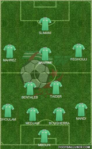 Algeria Formation 2014