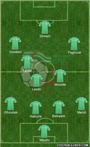 Algeria Formation 2014