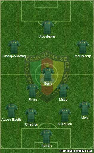 Cameroon Formation 2014