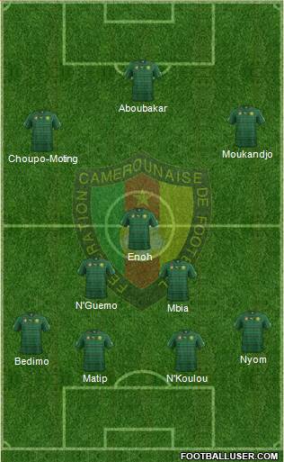 Cameroon Formation 2014