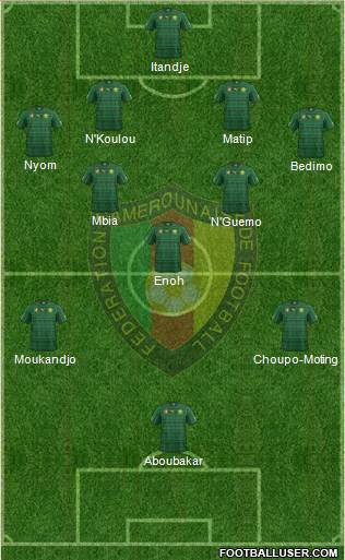 Cameroon Formation 2014