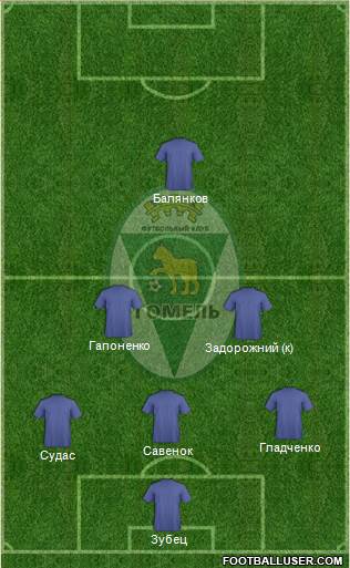 FC Gomel Formation 2014