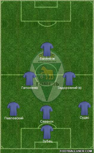 FC Gomel Formation 2014