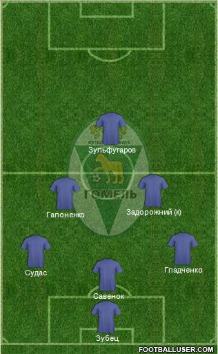 FC Gomel Formation 2014