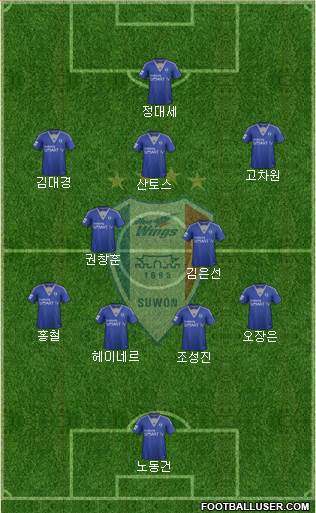 Suwon Samsung Blue Wings Formation 2014