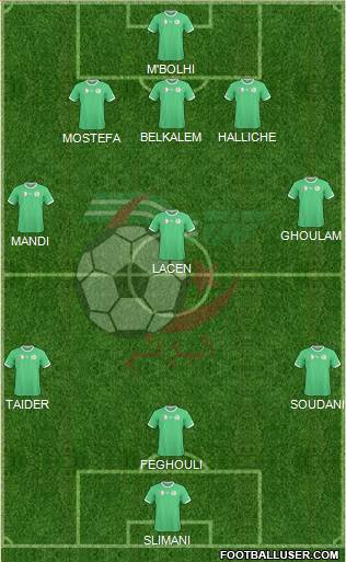 Algeria Formation 2014