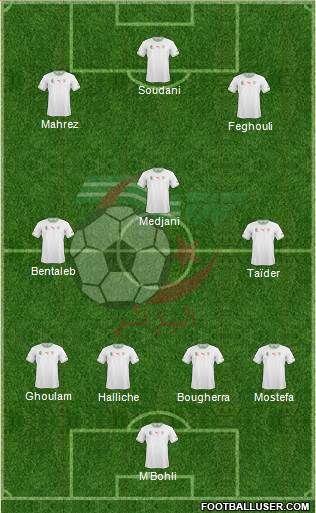 Algeria Formation 2014