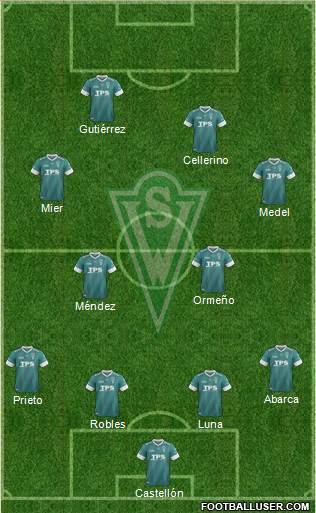 CD Santiago Wanderers S.A.D.P. Formation 2014