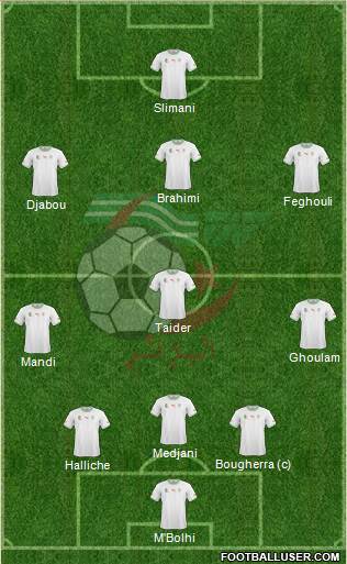 Algeria Formation 2014