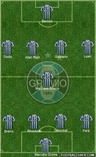 Grêmio FBPA Formation 2014