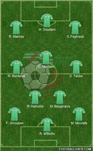 Algeria Formation 2014