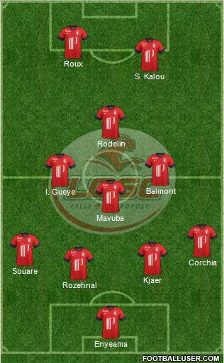 LOSC Lille Métropole Formation 2014