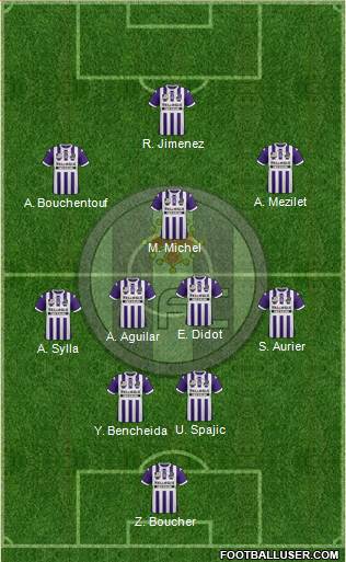 Toulouse Football Club Formation 2014