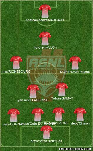 A.S. Nancy Lorraine Formation 2014