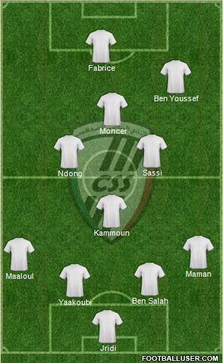 Club Sportif Sfaxien Formation 2014