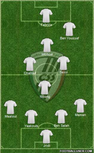 Club Sportif Sfaxien Formation 2014