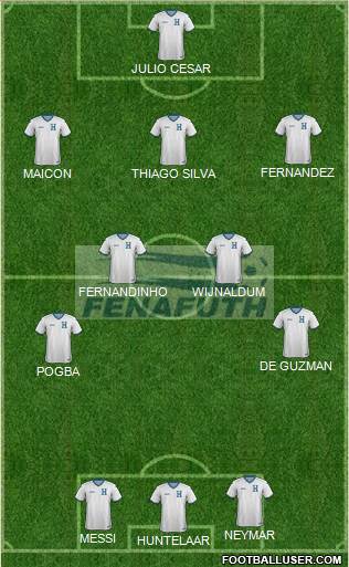 Honduras Formation 2014