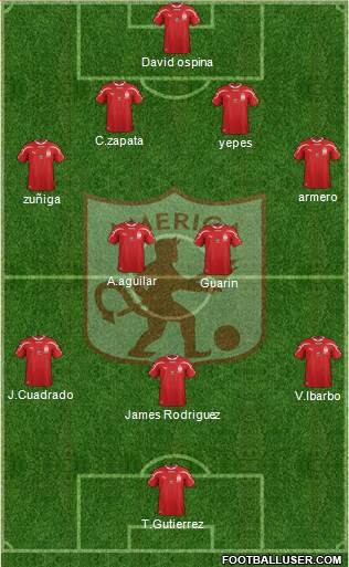 CD América de Cali Formation 2014