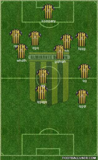 Almirante Brown Formation 2014