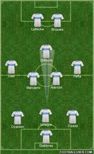 CD Universidad Católica Formation 2014