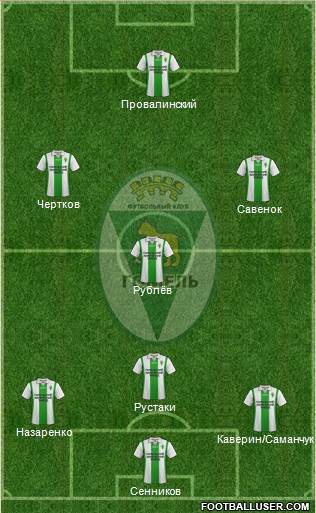 FC Gomel Formation 2014