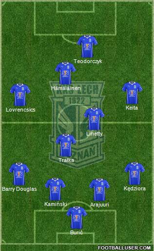 Lech Poznan Formation 2014