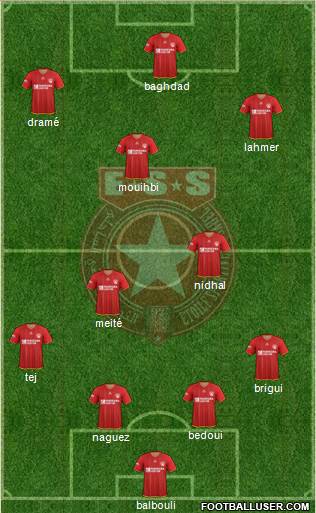 Etoile Sportive du Sahel Formation 2014