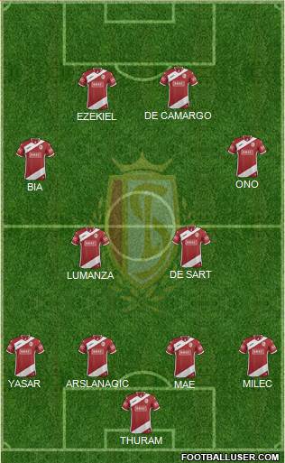 R Standard de Liège Formation 2014