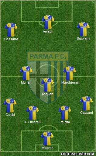 Parma Formation 2014